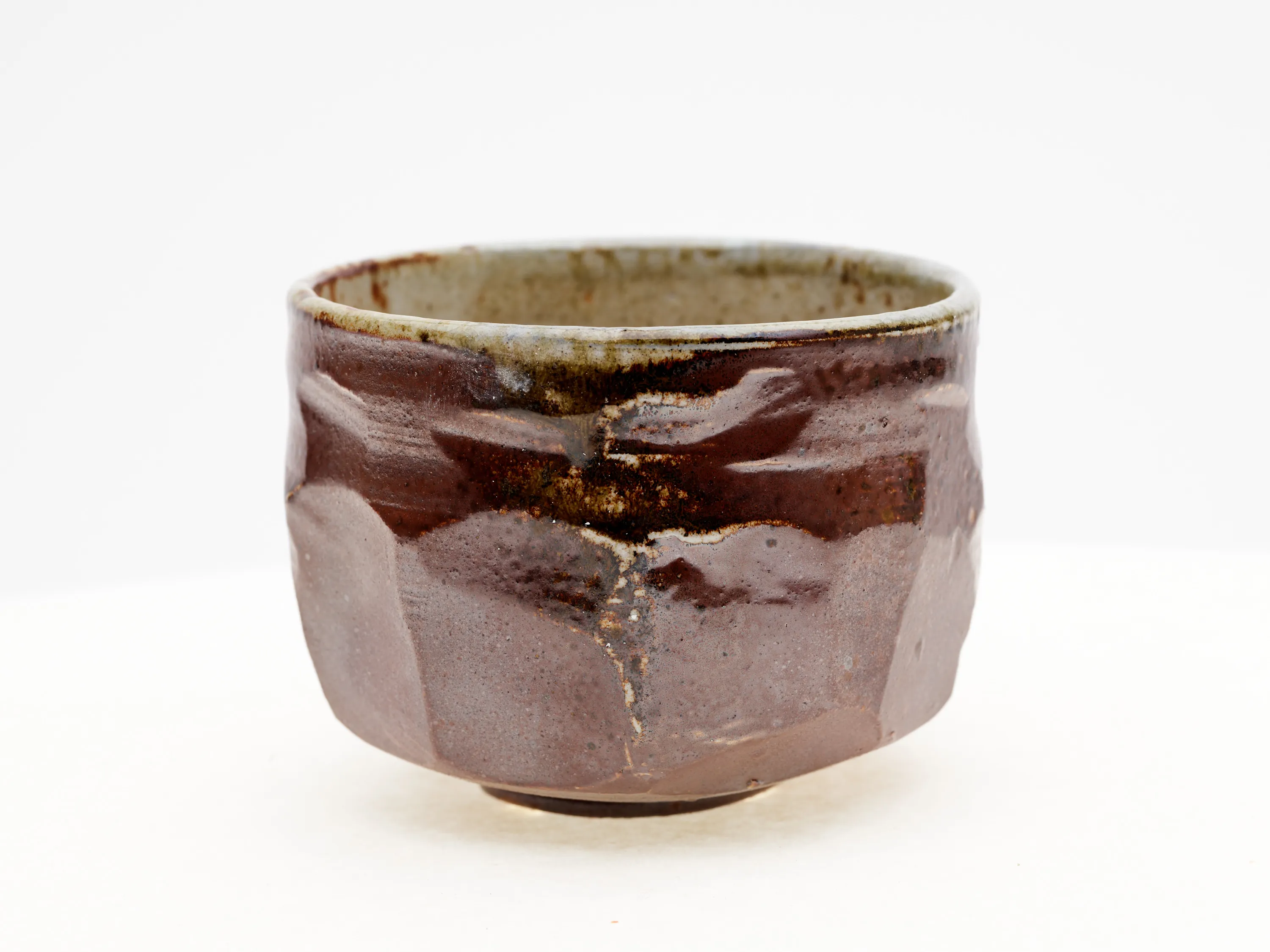 Wood-fired Faceted Chawan