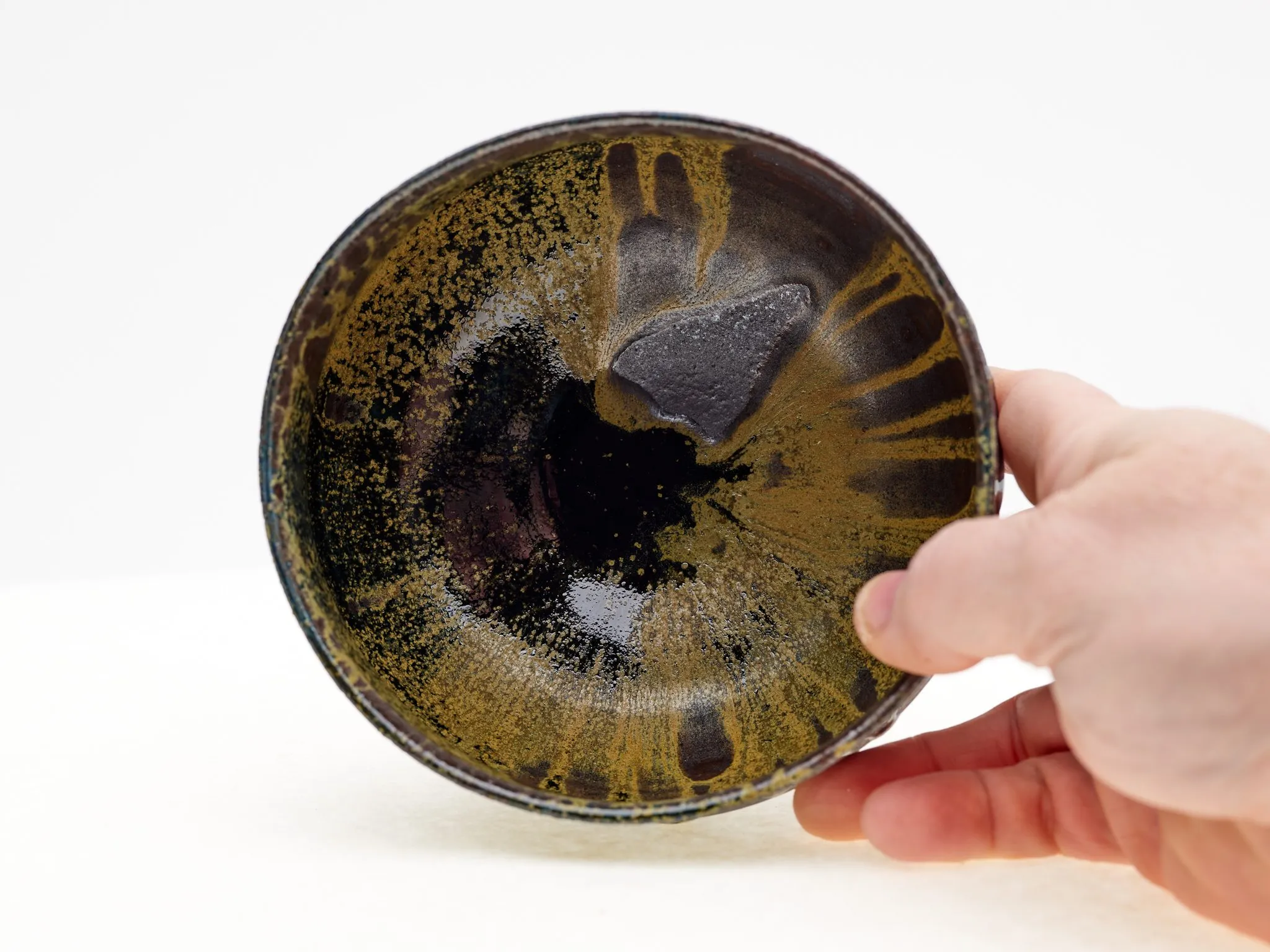 Iron and Ash Chawan — view 2