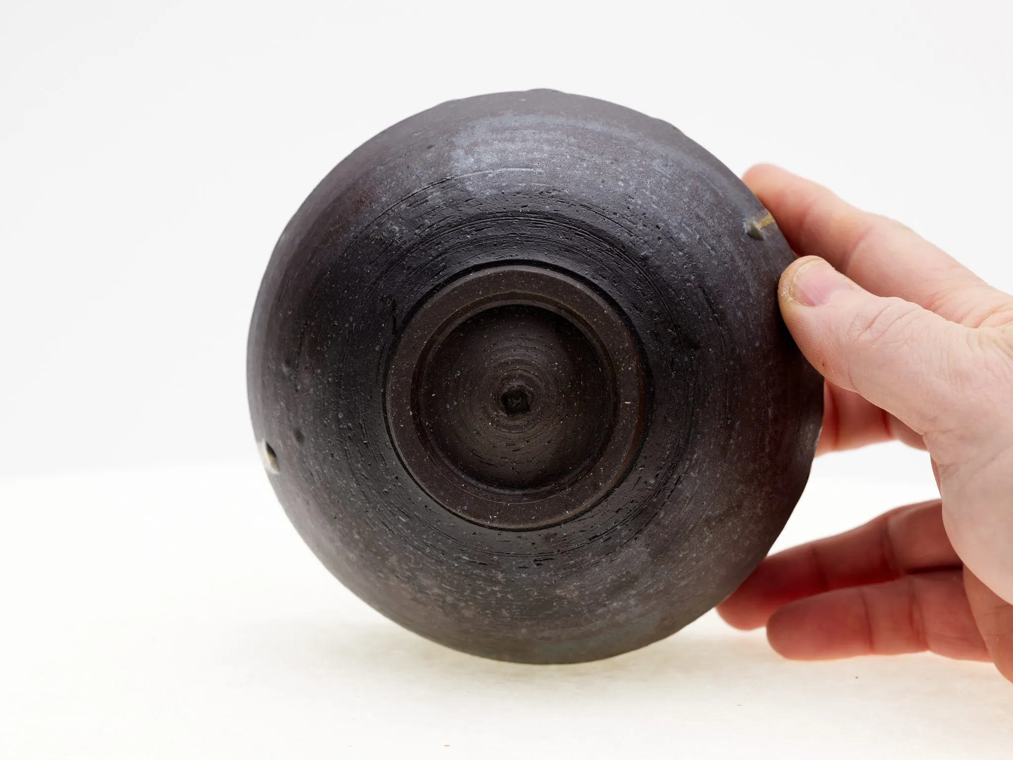 Iron and Ash Chawan — view 2