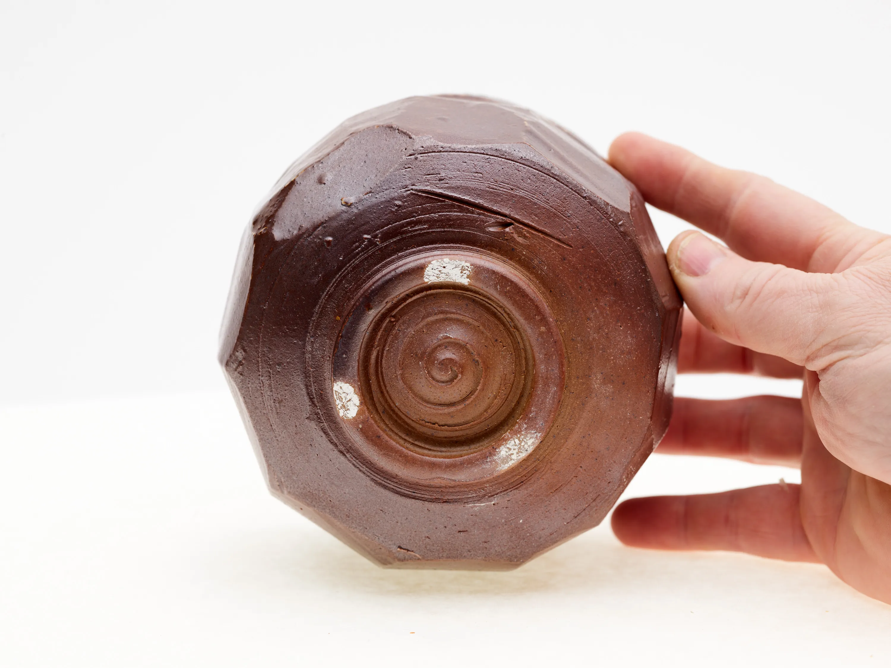 Wood-fired Faceted Chawan — view 4